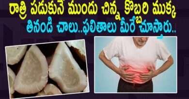 Dry Coconut Benefits: రాత్రి పడుకునే ముందు చిన్న కొబ్బరి ముక్క తినండి చాలు..ఫలితాలు మీరే చూస్తారు..