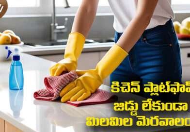 Kitchen Hacks:కిచెన్ ప్లాట్‌ఫామ్‌ జిడ్డు లేకుండా మిలమిల మెరవాలంటే.. ఇలా చేస్తే సరి..