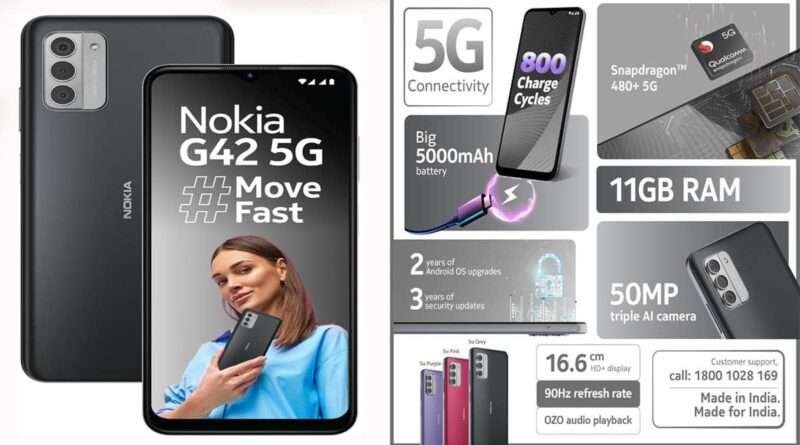 5G Smart Mobile:5జీ స్మార్ట్ మొబైల్ చాలా తక్కువ ధరలో.. రూ.16,499ల 5జీ మొబైల్.. రూ.599కే..