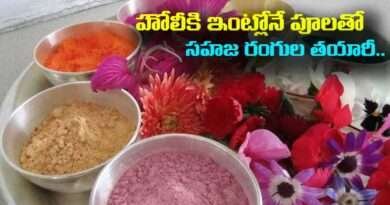 Organic Holi Colours : హోలీకి ఇంట్లోనే పూలతో సహజ రంగుల తయారీ.. ఎలానో చూడండి..